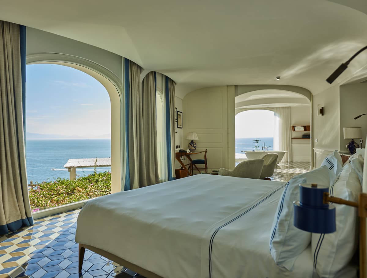 Casetta sul Mare Amalfi – camera da letto